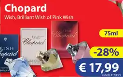 Die Grenze Chopard Wish, Brilliant Wish of Pink Wish aanbieding