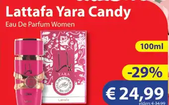 Die Grenze Lattafa Yara Candy aanbieding