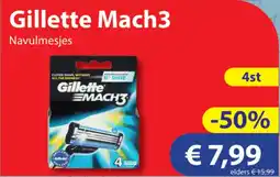 Die Grenze Gillette Mach3 aanbieding