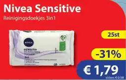 Die Grenze Nivea Sensitive aanbieding