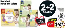 Kruidvat Kruidvat NewBorn Luiers aanbieding