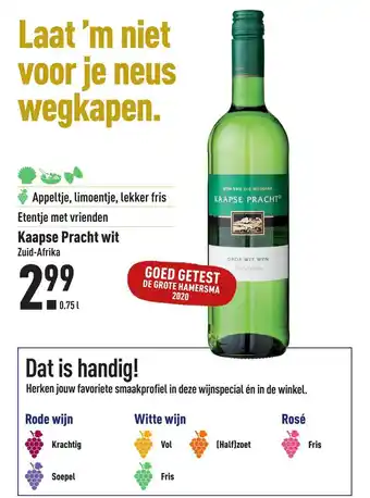 ALDI Kaapse Pracht Wit aanbieding