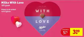 Kruidvat Milka With Love aanbieding