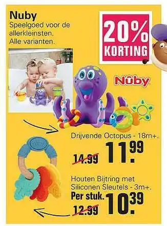 De Online Drogist Nuby 20% Korting aanbieding