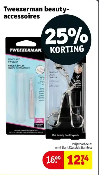 Kruidvat Tweezerman beauty accessoires aanbieding