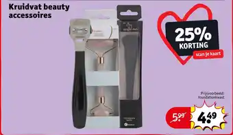 Kruidvat Kruidvat beauty accessoires aanbieding