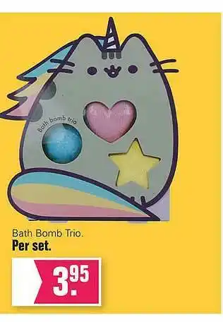 De Online Drogist Bath Bomb Trio aanbieding