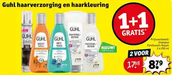 Kruidvat Guhl haarverzorging en haarkleuring aanbieding