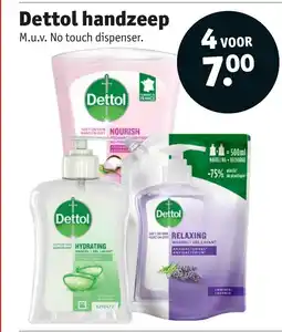 Kruidvat Dettol handzeep aanbieding