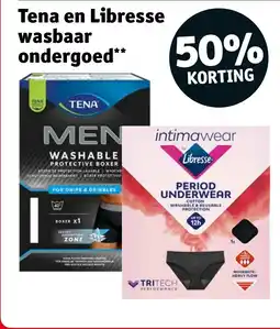 Kruidvat Tena en Libresse wasbaar ondergoed aanbieding