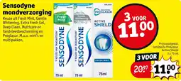 Kruidvat Sensodyne mondverzorging aanbieding