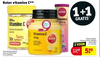 Kruidvat Roter vitamine C aanbieding