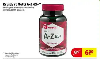 Kruidvat Kruidvat Multi A-Z 65+ aanbieding