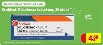 Kruidvat Kruidvat Diclofenac tabletten aanbieding