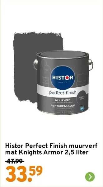 GAMMA Histor perfect finish muurverf aanbieding