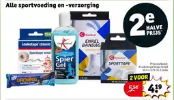 Kruidvat Alle sportvoeding en verzorging aanbieding