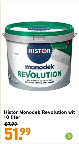 GAMMA Histor Monodek Revolution aanbieding