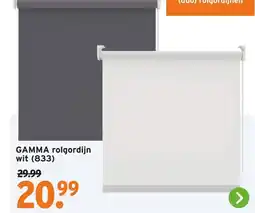 GAMMA Gamma rolgordijn aanbieding