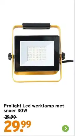 GAMMA Prolight Led werklamp aanbieding