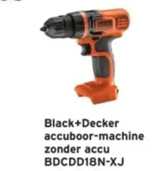 GAMMA Black+Decker accuboor machine aanbieding