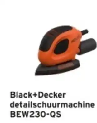 GAMMA Black+Decker detailschuur machine aanbieding