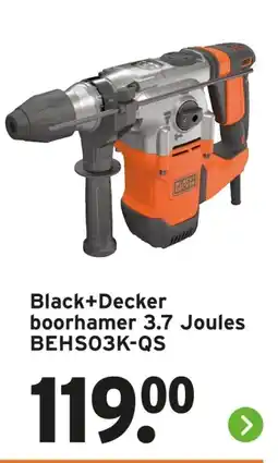 GAMMA Black+Decker boorhamer aanbieding