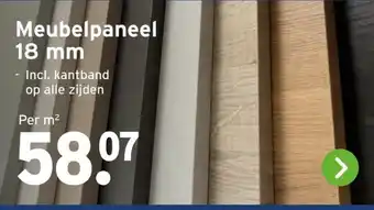 GAMMA Meubelpaneel aanbieding