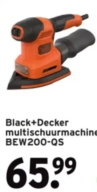 GAMMA Black+Decker multischuurmachine aanbieding