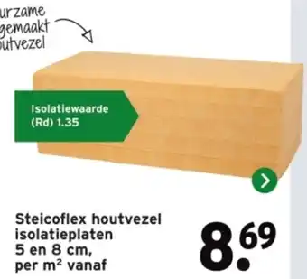 GAMMA Steicoflex houtvezel isolatieplaten aanbieding