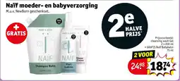 Kruidvat Naïf moeder en babyverzorging aanbieding