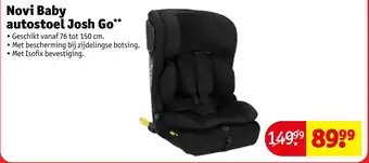 Kruidvat Novi Baby autostoel Josh Go aanbieding