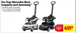 Kruidvat Eco Toys Mercedes Benz loopauto met duwstang aanbieding