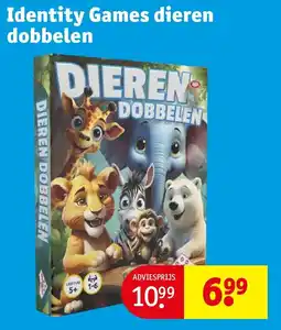 Kruidvat Identity Games dieren dobbelen aanbieding