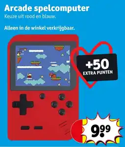 Kruidvat Arcade spelcomputer aanbieding