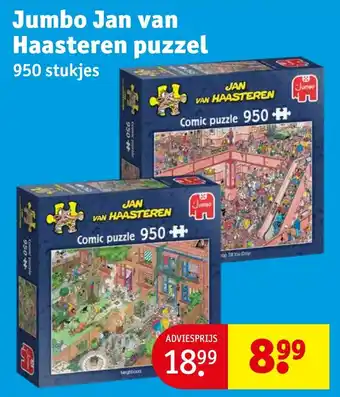 Kruidvat Jumbo Jan van Haasteren puzzel aanbieding