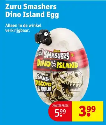 Kruidvat Zuru Smashers Dino Island Egg aanbieding