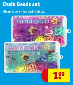 Kruidvat Chain Beads set aanbieding