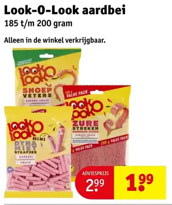 Kruidvat Look O Look aardbei aanbieding