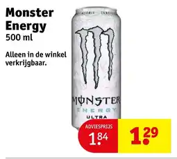 Kruidvat Monster Energy aanbieding