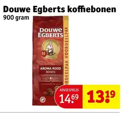 Kruidvat Douwe Egberts koffiebonen aanbieding