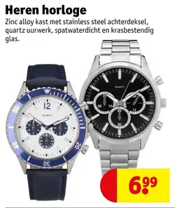 Kruidvat Heren horloge aanbieding