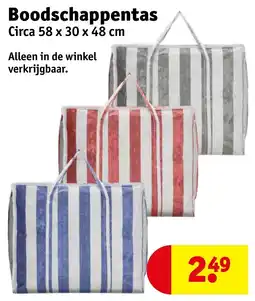 Kruidvat Boodschappentas aanbieding