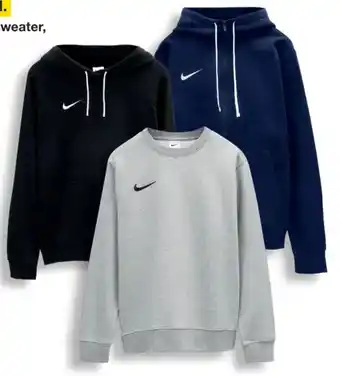 Zeeman Nike dames of heren sweater, hoodie of vest aanbieding