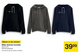 Zeeman Nike dames hoodie aanbieding