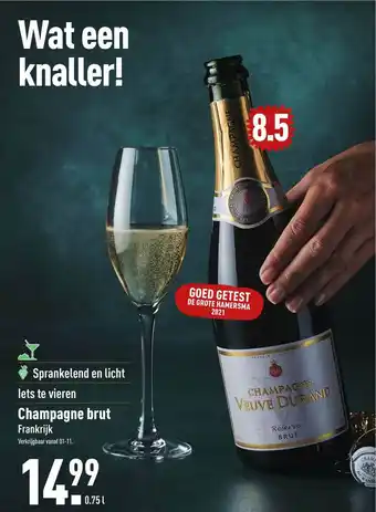 ALDI Champagne Brut Veuve Durano aanbieding