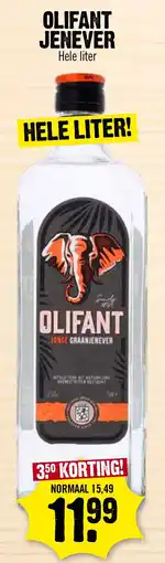 Super Dirck 3 Olifant jenever aanbieding