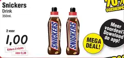 Budget Food Snickers Drink aanbieding