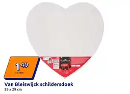 Action Van Bleiswijck schildersdoek aanbieding