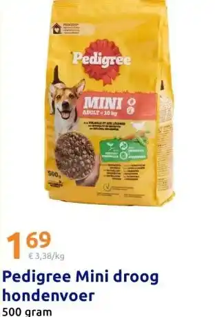 Action Pedigree Mini droog hondenvoer aanbieding