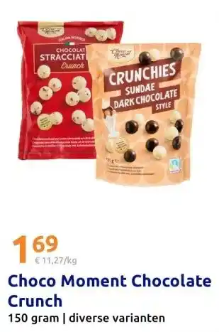 Action Choco Moment Chocolate Crunch aanbieding